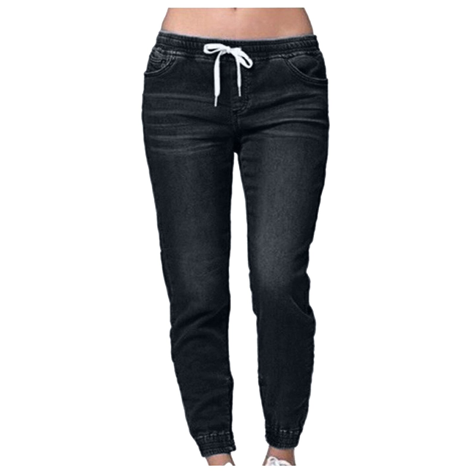  Mid Waisted Poket Jeans ĳ־ ̽   Demin Pants  ༺ִ 㸮 ƮƮ  Mujer Pantalones 4